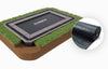 Rectangular | 300 x 190 cm Trampoline + Weed Membrane Bundle