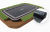 Rectangular | 460 x 310 cm Trampoline + Weed Membrane Bundle